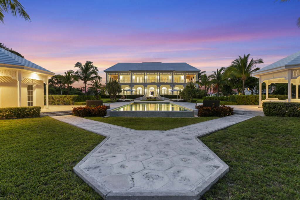 Twilight real estate photography
